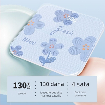 Pametna Bluetooth digitalna vaga za masnoću tijela, za odrasle, kućna upotreba