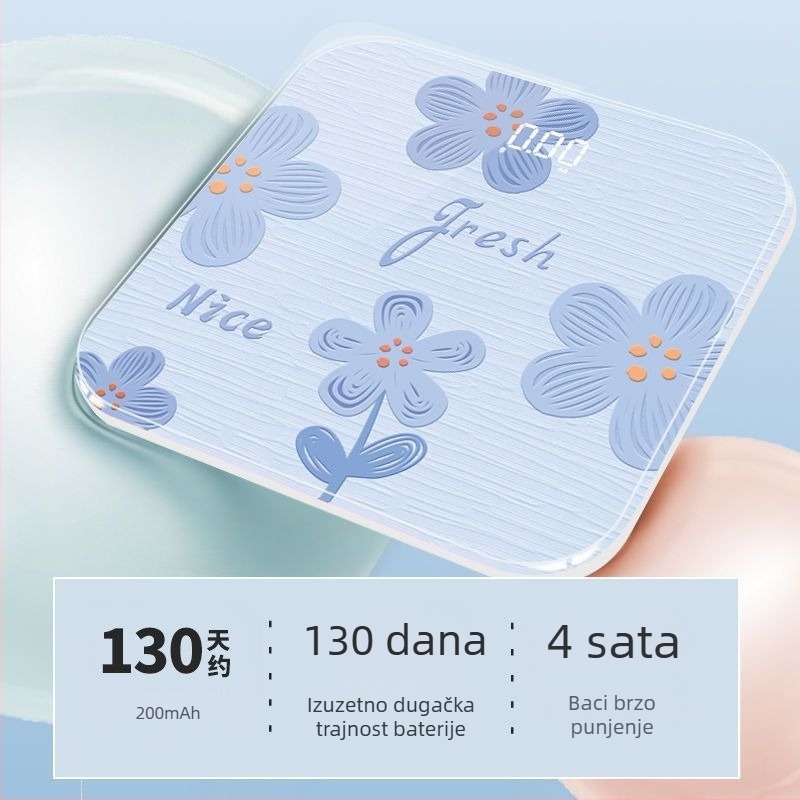 Pametna Bluetooth digitalna vaga za masnoću tijela, za odrasle, kućna upotreba