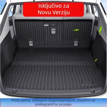 Integrirani pokrov prostora za Tesla Model Y3, TPE materijal, mogućnost prilagodbe, šifra proizvoda 007, posebni jastučići za stopala