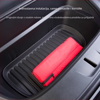 Integrirani pokrov prostora za Tesla Model Y3, TPE materijal, mogućnost prilagodbe, šifra proizvoda 007, posebni jastučići za stopala