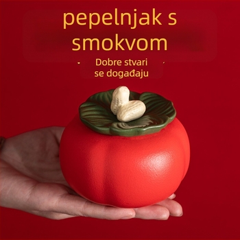 Keramička pepeljara s poklopcem, Novi kineski stil, marka Porcelain Hope, funkcija pohrane, tisk logotipa dostupan