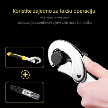 Persia alat za vađenje vodovodnih cijevi i trokutastog ventila