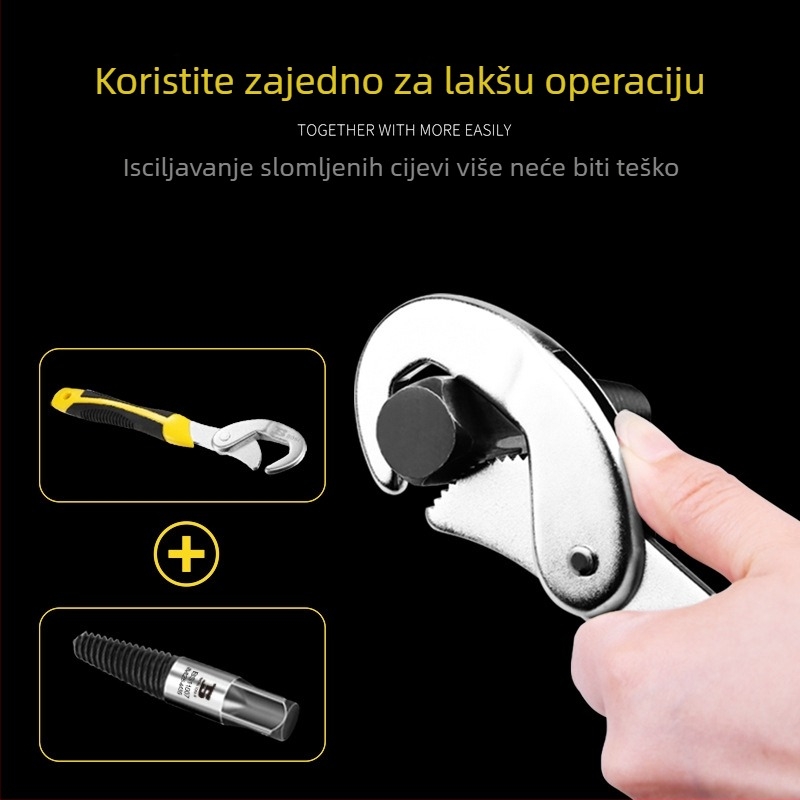 Persia alat za vađenje vodovodnih cijevi i trokutastog ventila