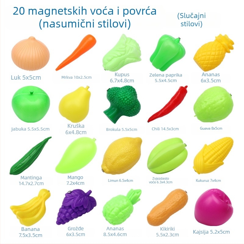 Dječja magnetska ribolovna igračka za vodene igre sa stimulacijom kognitivnog razvoja, dvostrano trodimenzionalnim ribama i plastičnom štapom za ribolov (za djecu 4-6 godina)