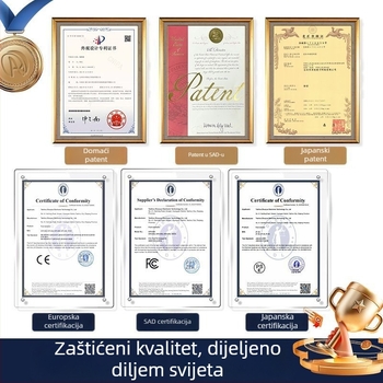 Grijane papuče za muškarce s USB napajanjem, kožni gornji dio