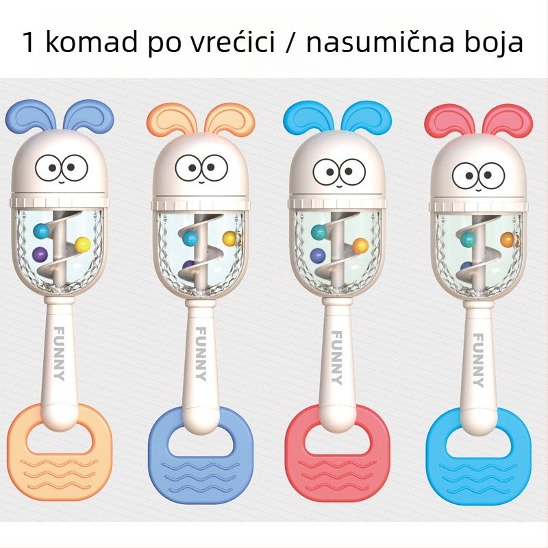 Dječja usna harmonika - plast, za djecu 0-3 godina, rana edukacija, interaktivna i senzorna