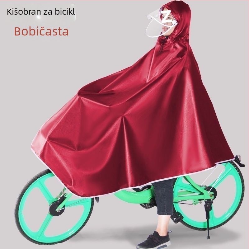 Pončo za bicikl – debeo Oxford materijal, za odrasle, moderni minimalistički stil