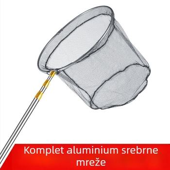 Mreža za bacanje od nehrđajućeg čelika, kompletan set, fiksna; Materijal: nehrđajući čelik; Promjer otvora mreže: drugi; Dubina mreže: drugi