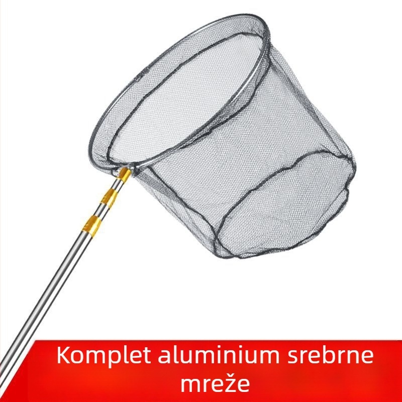Mreža za bacanje od nehrđajućeg čelika, kompletan set, fiksna; Materijal: nehrđajući čelik; Promjer otvora mreže: drugi; Dubina mreže: drugi