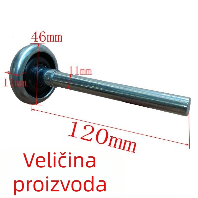 Električni daljinski upravljani roler za garažna vrata, nylon kolut vodič i metalni ležaj