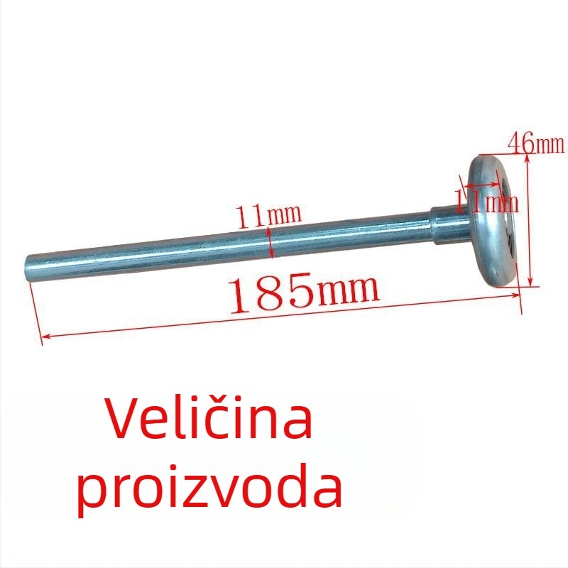 Električni daljinski upravljani roler za garažna vrata, nylon kolut vodič i metalni ležaj