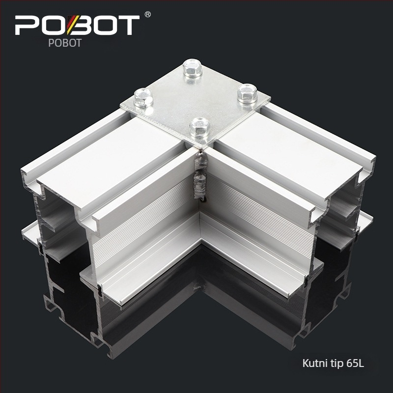 Tip 65 univerzalna podizna kolut za vodilice vrata i hotelske pregrade – vanjski promjer 46 mm, osovina Ø11 mm, nosivost 150 kg, materijali: nehrđajući čelik, najlon i aluminij, OEM logo