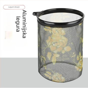 Glava mreže za ribolov — ultralako aluminijska legura, Anti-Hook dizajn, natjecateljski tip (Nano mreža; nosivost 5; dubina 26 cm)