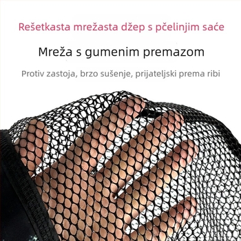 Sklopiva prijenosna mreža za muški ribolov u toku, Northern Expedition