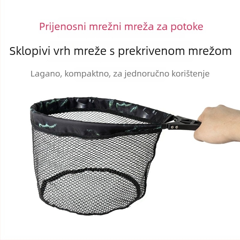 Sklopiva prijenosna mreža za muški ribolov u toku, Northern Expedition
