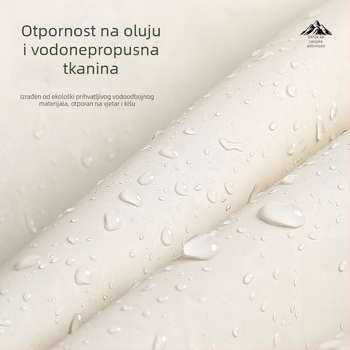 Odraslo kišono pončo s pojasom, EVA tkanina, za outdoor planinarenje