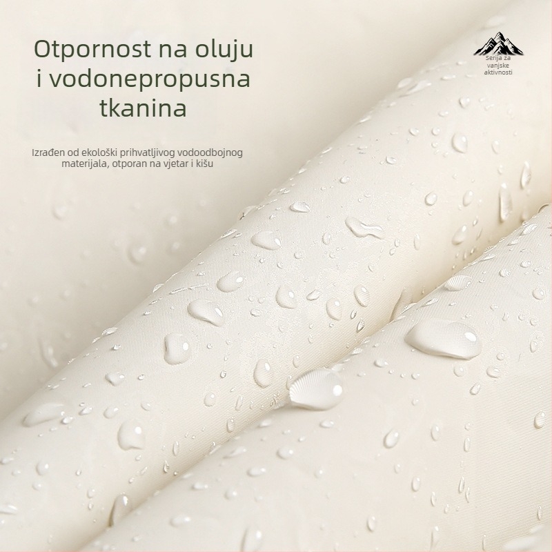 Odraslo kišono pončo s pojasom, EVA tkanina, za outdoor planinarenje