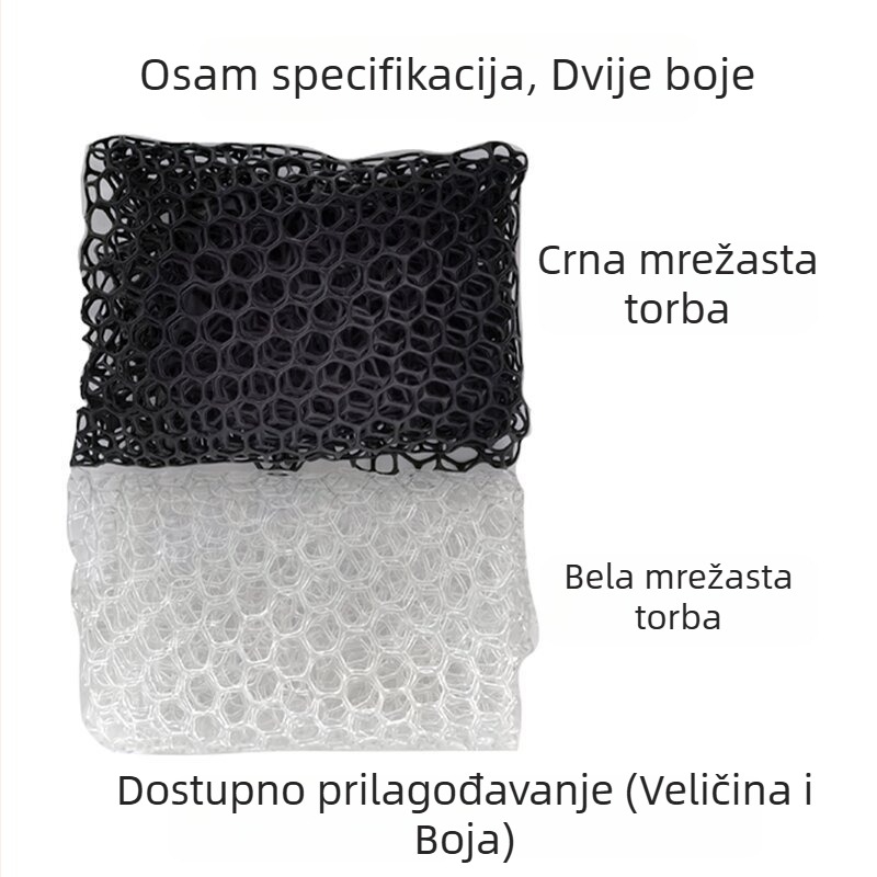 SEA PRO silikonska mrežasta vrećica za ribolov – glava mreže, anti-zakopavanje, lagana, bez mirisa, brzo sušenje, visoka nosivost
