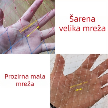 Mreža za ribolov od nehrđajućeg čelika.