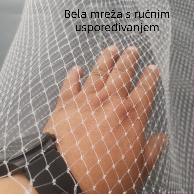 Ručni pleteni mrežasti ribički torbica s mrežom od gumiranog žice, nosivost 25 kg, dubina 49–65 cm