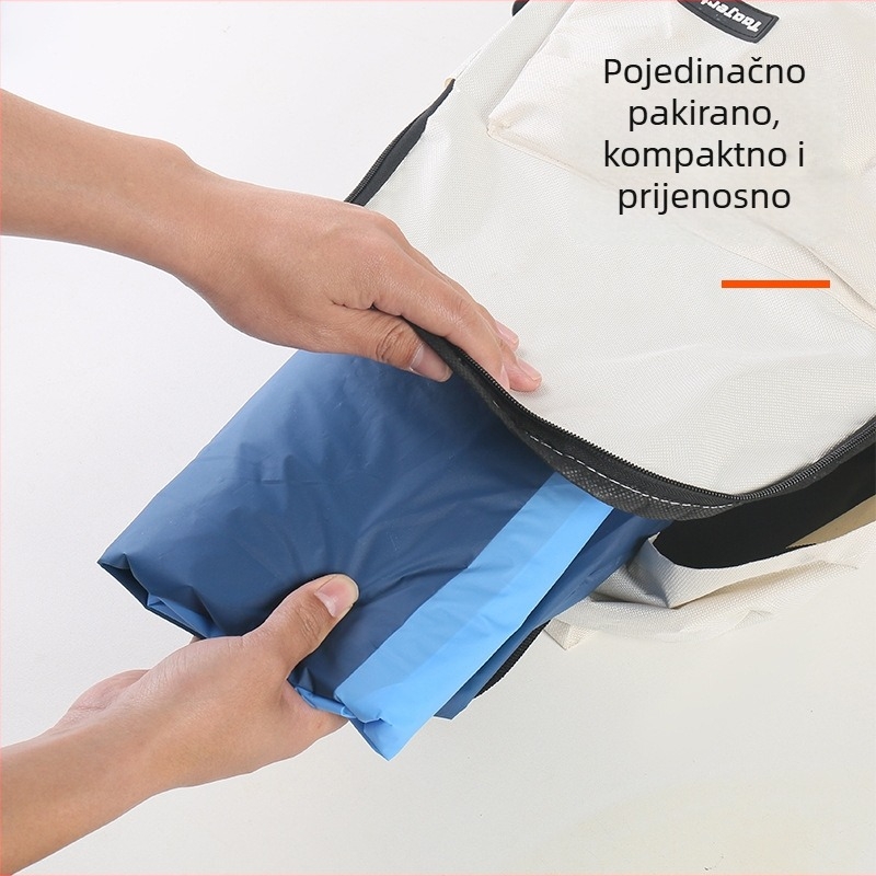 EVA kišni pončo za odrasle, pulover stil, produženi kroj, za planinarenje