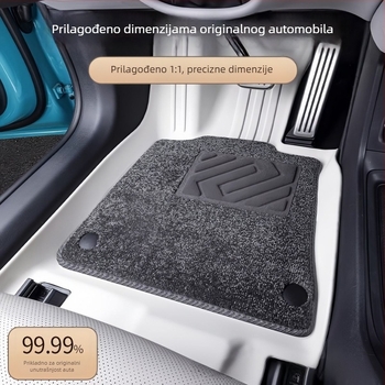 Tesla Model 3 i Model Y – TPE automobilske prostirke s potpuno pokrivenjem, debljina 3,5 mm, težina 6 kg, latex potplati