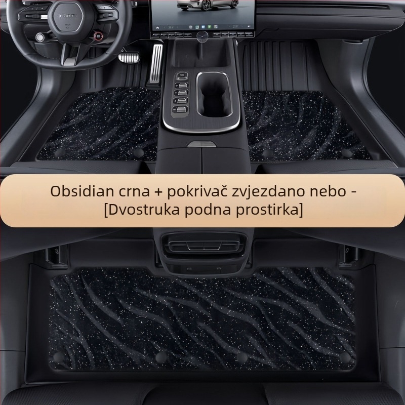 Tesla Model 3 i Model Y – TPE automobilske prostirke s potpuno pokrivenjem, debljina 3,5 mm, težina 6 kg, latex potplati
