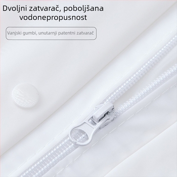 Set kišne odjeće za motocikl: podijeljeni kaput i kišne hlače, PVC materijal, odrasla osoba, 1 kom