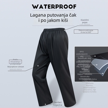 Set kišnog ponča za motocikl - Heavy Rain, Chun Ya tkanina 22 denier s PVC premazom, za odraslu osobu, 1 osoba, mogućnost prilagodbe i loga