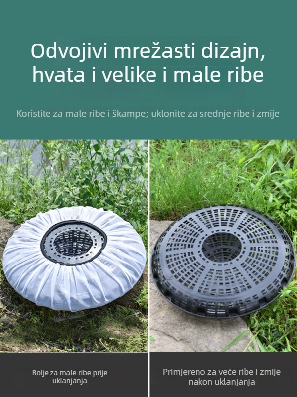 Alat za mrežu za riječnu ribolov, plastična konstrukcija, Chaoyu