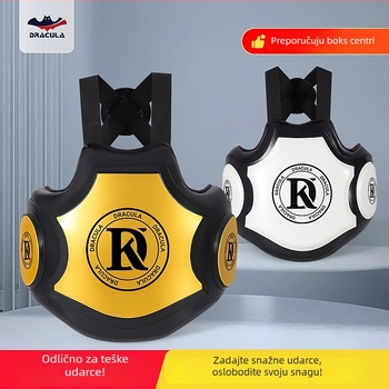 Prsni zaštitnik za borilačke vještine | Muay Thai Dracula, PU, nosivi, 1,5 kg, model HXB-001