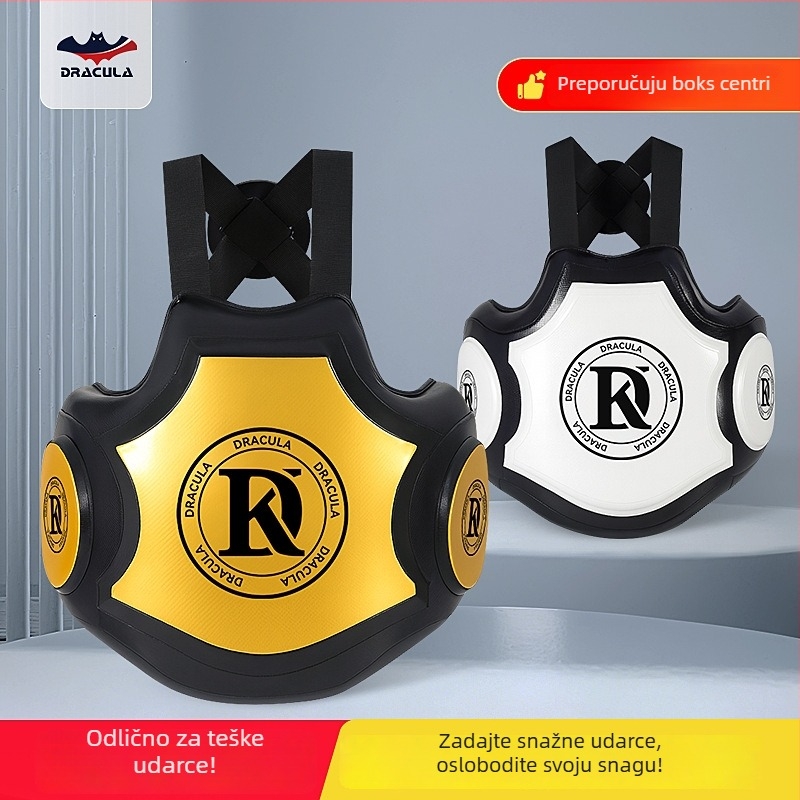 Prsni zaštitnik za borilačke vještine | Muay Thai Dracula, PU, nosivi, 1,5 kg, model HXB-001