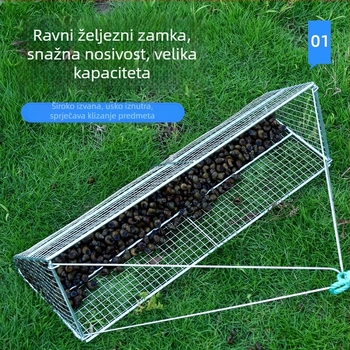 Chaoyu alat za hvatanje puževa — čelična konstrukcija, mrežasti koš i usisavanje