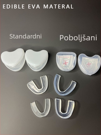 Zaštitnik za zube za box i borilačke vještine - PVC, vertikalni dizajn, 150 g, model 214, Feng Wei
