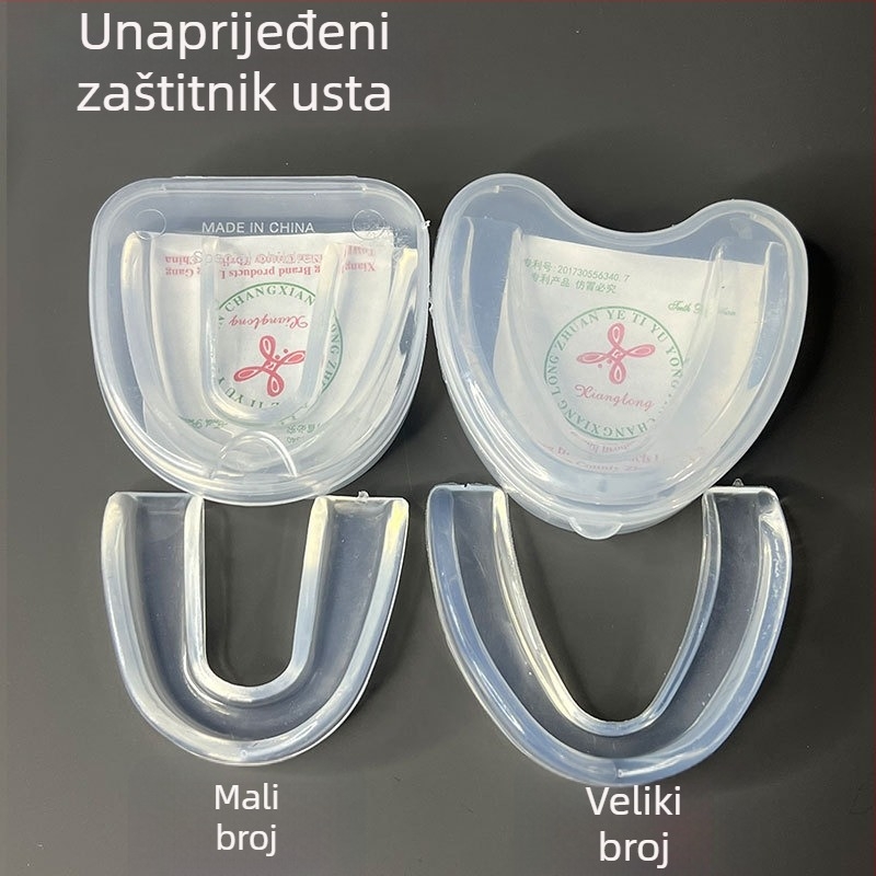 Zaštitnik za zube za box i borilačke vještine - PVC, vertikalni dizajn, 150 g, model 214, Feng Wei