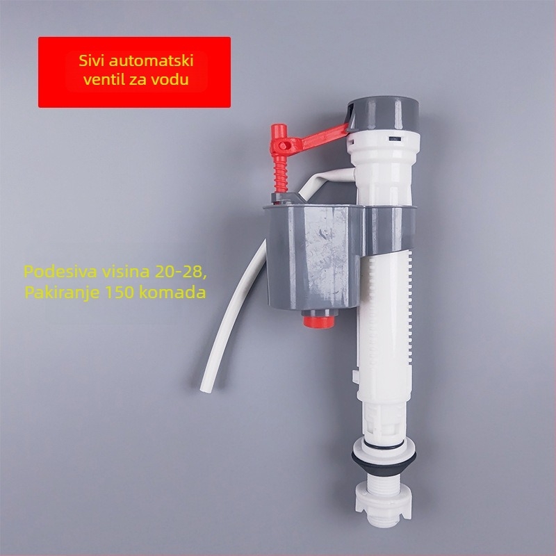 Zidni komplet za squat toaletu – starinski podijeljeni ulazni i odvodni ventili, plastični