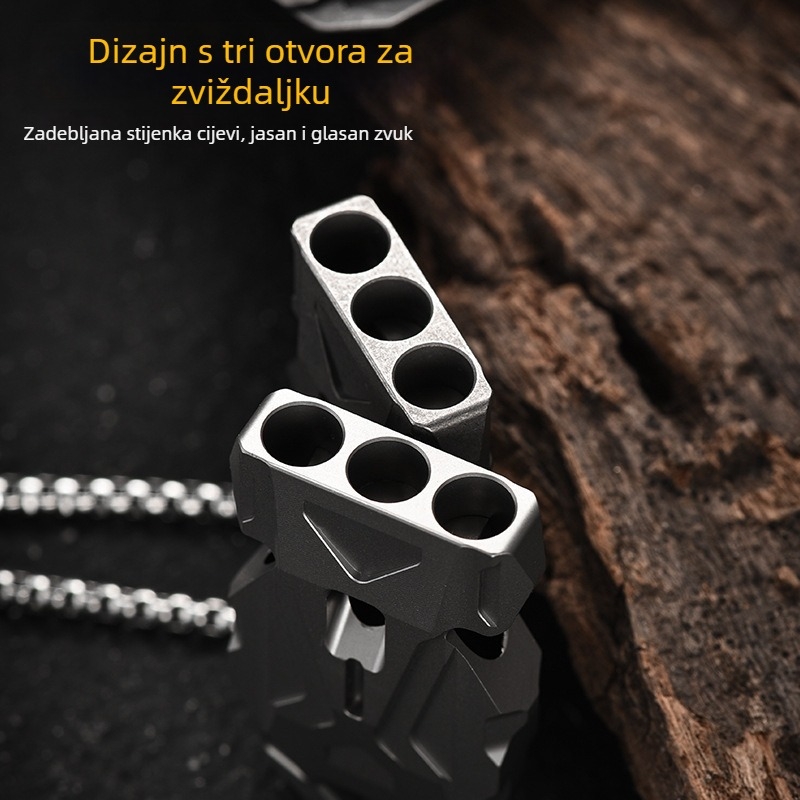 Zviždaljka za preživljavanje od titanijskog legura – vanjski nužni signal do 500 m, Pioneer EDC