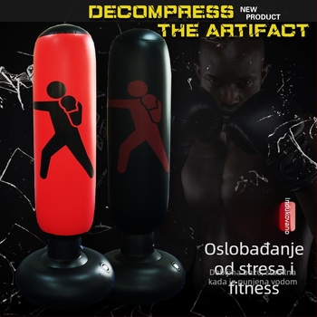 Boxerska vreća PVC, uspravna, 0,8 kg, pogodna za djecu