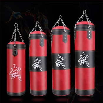 Viseći trostruki sandbag za udarce, kućna fitnes, Oxford tkanina, 2 kg