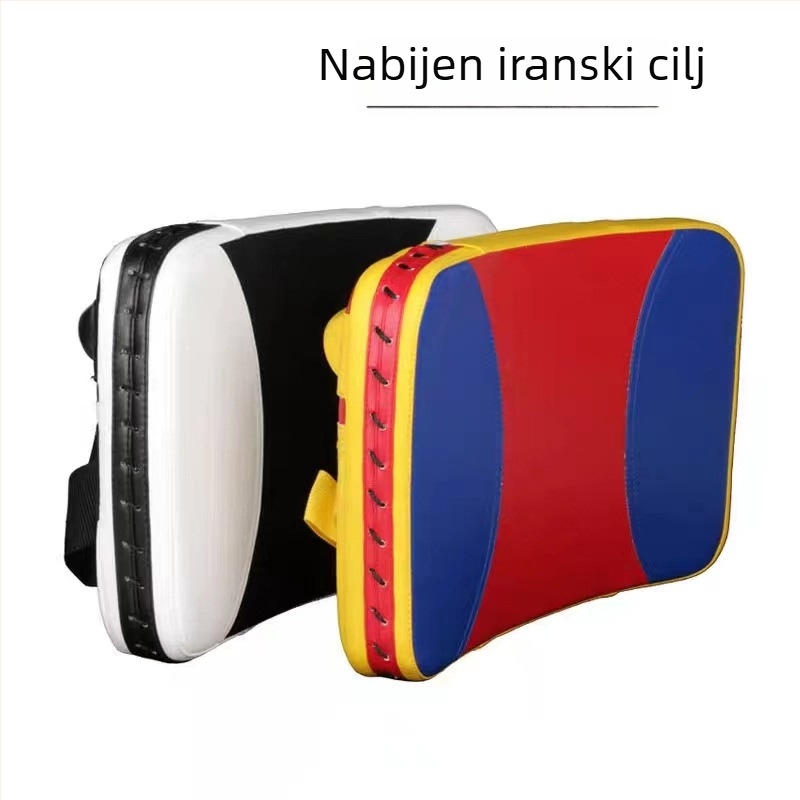 Taekwondo cilj prsa za Sanda trening (PU; vertikalni stil; model Thai curved chest target; Duoyou)