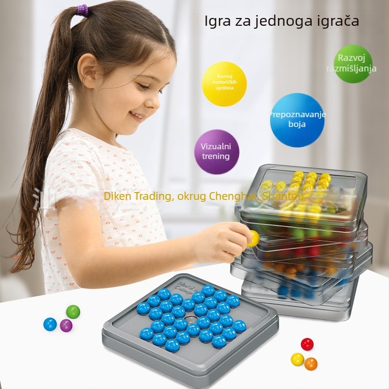 Edukativna društvena igra za djecu – intelektualni razvoj, vježbe za mozak, akrilni materijal, za unutarnju upotrebu