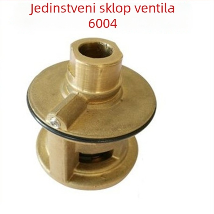 Šest u jednome: skriveni hidraulični pedalni ventil za ispiranje squat WC-a, izloženi hidraulični pedalni isprživač, model 9633, CE certifikat