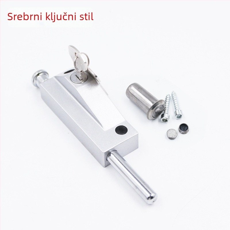 Brava za rotativna vrata s okvirom, aluminijska legura, premaz sprejem, moderan stil