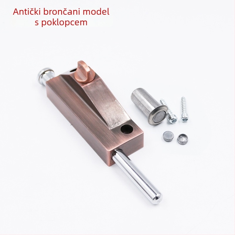 Brava za rotativna vrata s okvirom, aluminijska legura, premaz sprejem, moderan stil