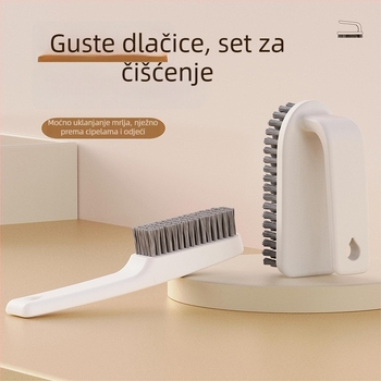 Četka za cipele s mekim vlaknima, nježna prema cipelama, vodootporna za čišćenje, njega i dezinfekcija, marka Zhiben bear