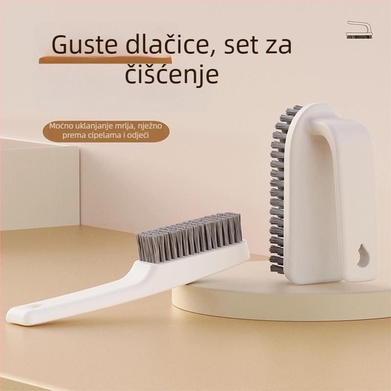 Četka za cipele s mekim vlaknima, nježna prema cipelama, vodootporna za čišćenje, njega i dezinfekcija, marka Zhiben bear