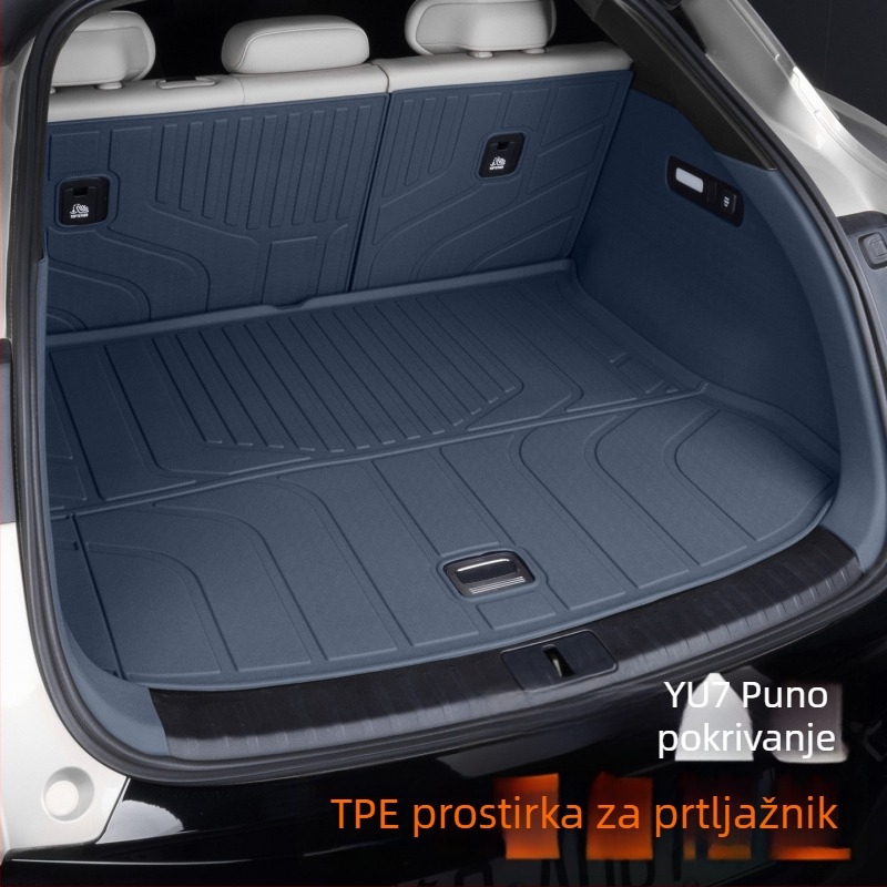 Podloga za prtljažnik za Xiaomi Yu7, potpuno prekrivanje, dodaci za uređenje automobila