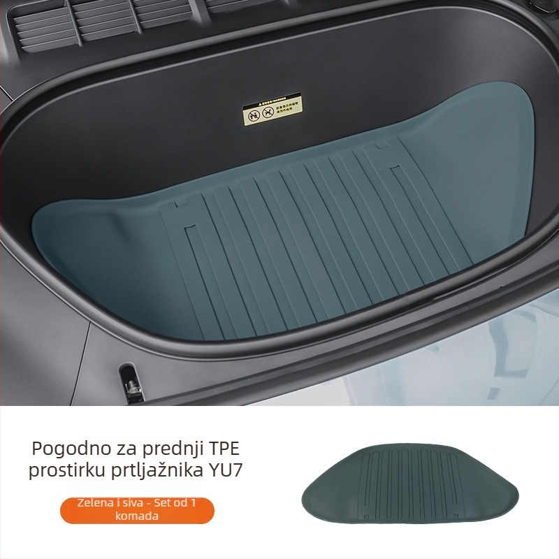 Podloga za prtljažnik za Xiaomi Yu7, potpuno prekrivanje, dodaci za uređenje automobila