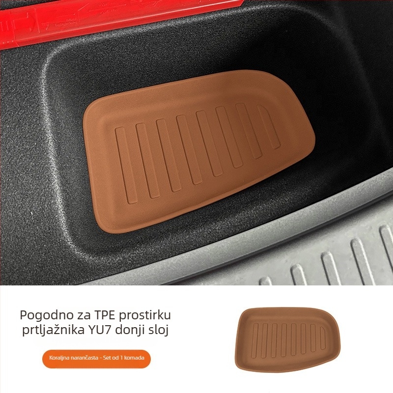 Podloga za prtljažnik za Xiaomi Yu7, potpuno prekrivanje, dodaci za uređenje automobila
