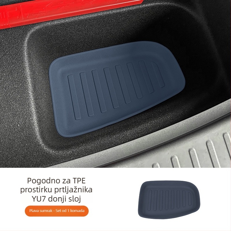 Podloga za prtljažnik za Xiaomi Yu7, potpuno prekrivanje, dodaci za uređenje automobila